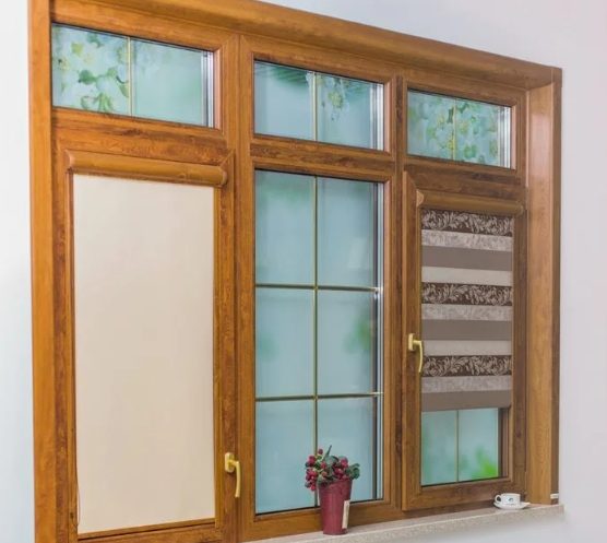 Фото деревянных окон для частного дома