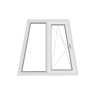 Прямоугольные алюминиевые окна