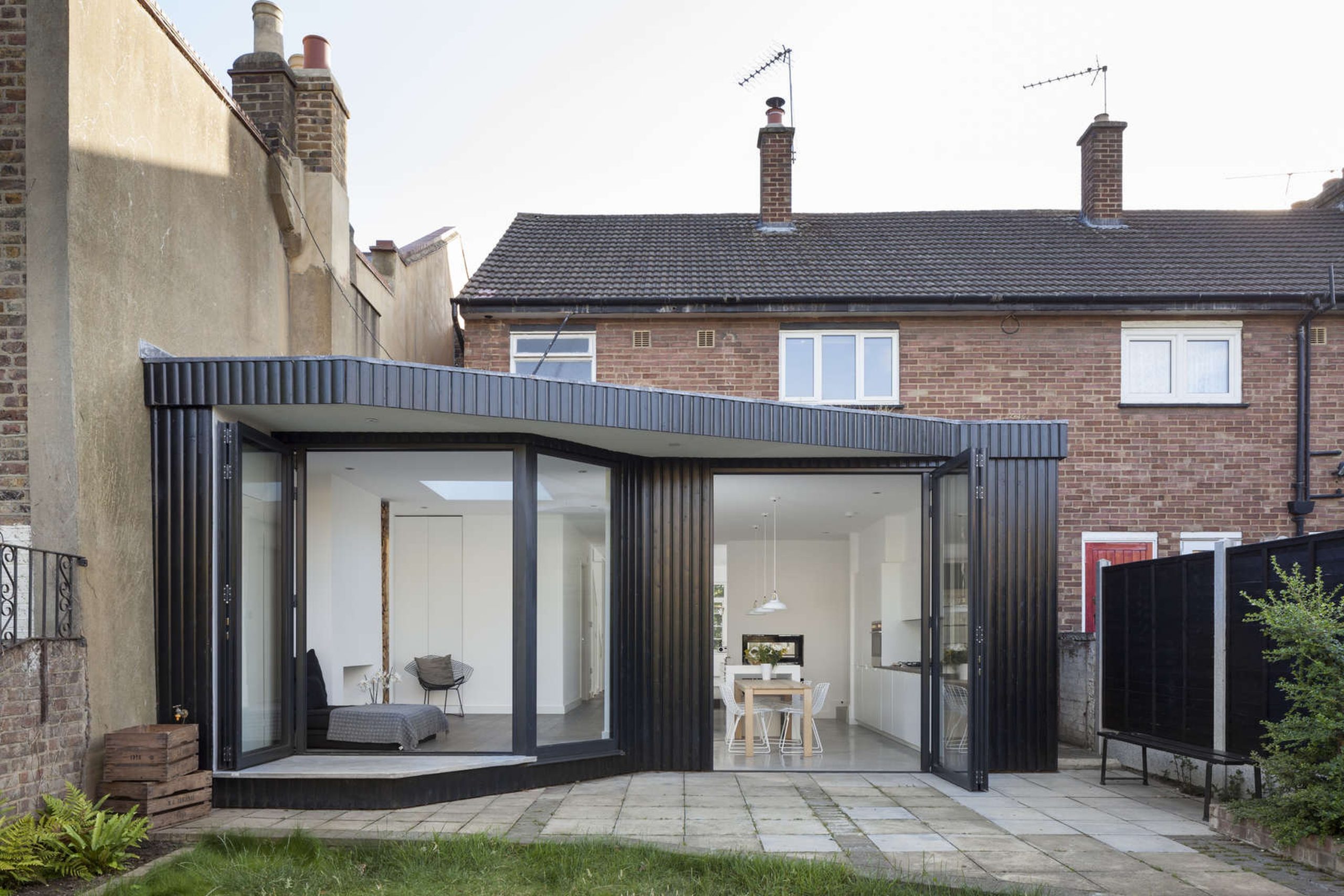 Остекление гармошкой